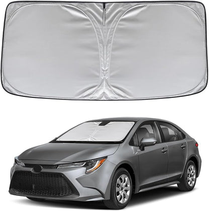 KAYZT Windshield Sun Shade for Toyota Corolla Hybrid Sedan 2020-2025 Foldable by KAYZT