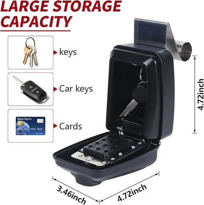 Car Window Lock Box for Turo, Car Key Lock Box Fit for Ride Share, - Image 4