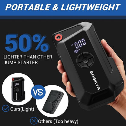 TM16K2 Car Jump Starter 8000A Jump Starter Battery Pack - Image 6
