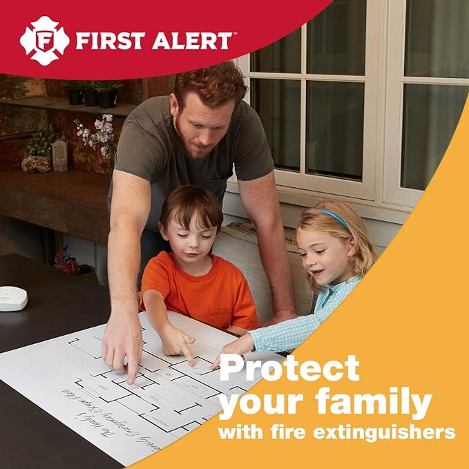 FIRST ALERT Fire Extinguisher, Garage Fire Extinguisher, Garage10 FE10GR - Image 2