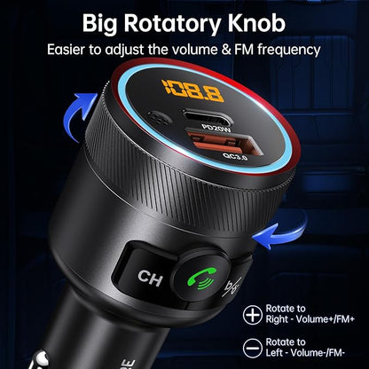 Syncwire Bluetooth 5.4 FM Transmitter - Image 6