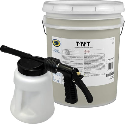 Zep TNT Brushless Truck and Trailer Wash Concentrate 5 Gal Model 481 Foamer 96 - Image 8