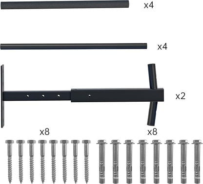 Double Kayak/Ladder Ceiling Storage Rack, Hi Port 2 Ladder Hanger Overhead - Image 8