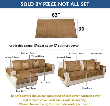 Eismodra Couch Cover, Sectional Couch Covers, Sofa Covers - Image 5