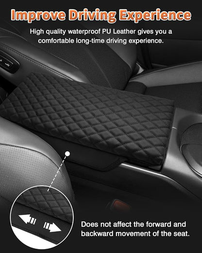 Shademax Toyota Crown Center Console Cover, Armrest Cover Cushion Pad - Image 4