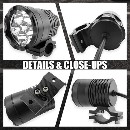 Motorcycle Driving Lights 12-60V 40W 3600LM LED Fog Lights - Image 7
