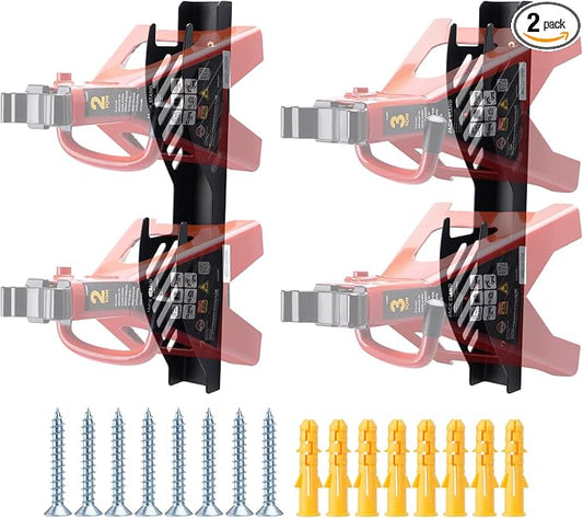 Jack Stand Wall Mount Organizer: Jack Stands Holder Storage Rack Mount by Racewill