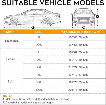 SUV Car Cover Waterproof All Weather - Image 2