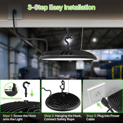 High Bay LED Shop Lights 200W - Image 7