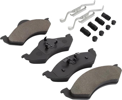 Premium Ceramic Front Brake Pads Compatible - Image 2