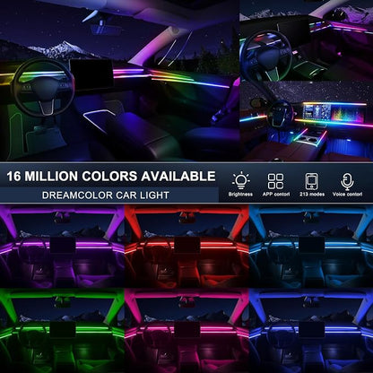 Acrylic Interior Car LED Strip Light - Image 3