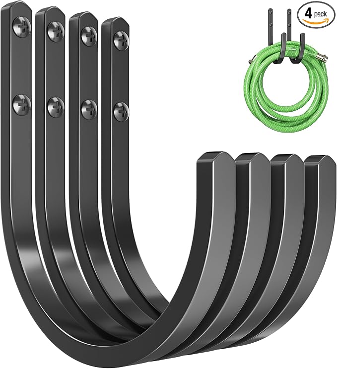 Garden Hose Holder Wall Mount by Unknown