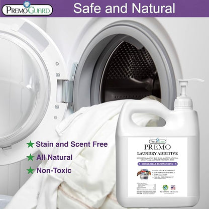 Premo Guard Bed Bug, Mite & Lice Laundry Detergent Additive 128 oz – Child & - Image 5