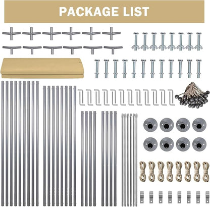 12x20ft Heavy Duty Carport Outdoor Car Canopy UV Resistant Waterproof Party - Image 7