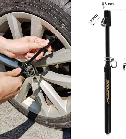 GODESON Dual Head Tire Pressure Gauge, Heavy Duty Pencil Tire Gauge Range - Image 4