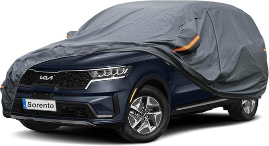 Premium Car Cover Custom Fit Kia Sorento, 16 Layers Heavy Duty Car Cover by GUNHYI