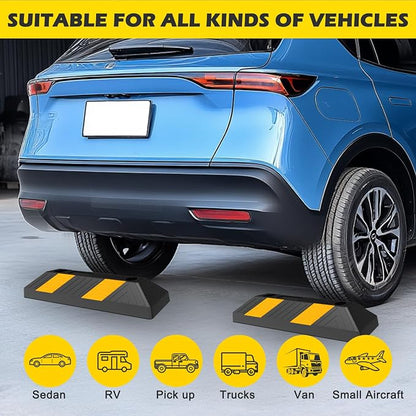 20" Rubber Parking Curb Stop, Car Stopper - Image 6