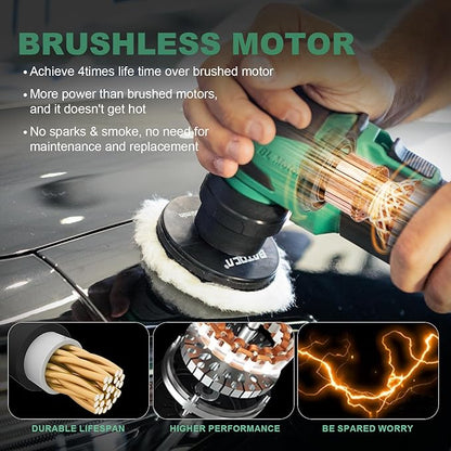 BATOCA S4 Cordless Car Buffer Polisher Rotary Polisher & Dual Action Polisher - Image 2