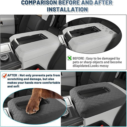 Ruiya Hummer EV Armrest Cover, for Hummer EV Accessories Center Console Cover - Image 6