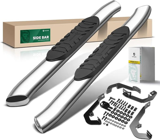 YHTAUTO 5 Inch Running Boards Side Step Bars Fit by YHTAUTO