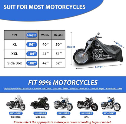 Motorcycle Cover for Sport Model Harley Davidson Sportster S, Sporster 883 - Image 2
