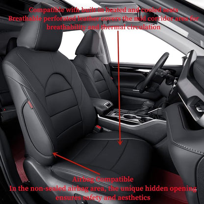 coverdream Camry Seat Covers Custom Fit - Image 5