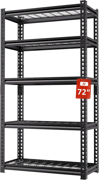 5 Tire Storage Shelving Heavy Duty Garage Shelves 2000LBS Load Bearing by LIJIUHOME