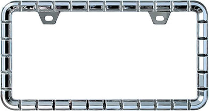 Creathome 3D Chrome License Plate Frames, Pure Zinc Alloy Metal - Image 4