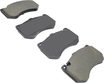 Premium Semi-Metallic Front Brake Pads Compatible - Image 2