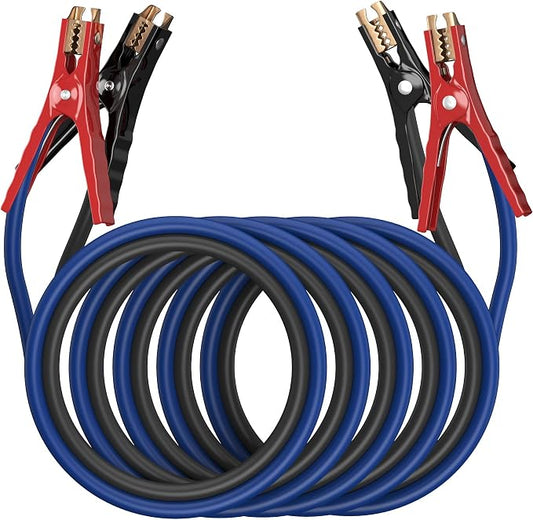 Heavy Duty Jumper Cables by EXCELLENTTRAVELASSISTANT