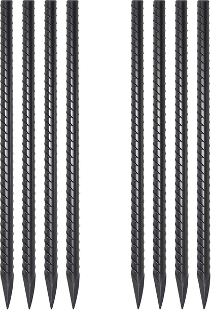 VVOKGO Rebar Stakes 24 Inch Ground Straight Concrete Form Stakes Heavy Duty by VVOKGO
