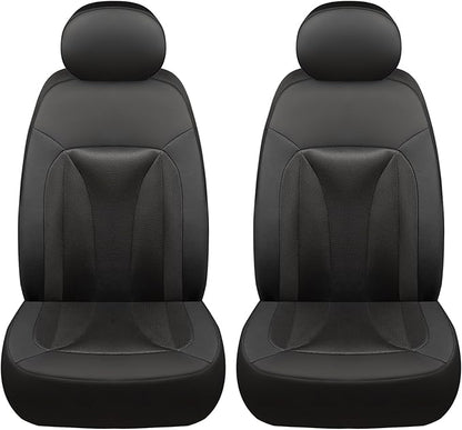 GIANT PANDA 2 Pcs Front 3D Air Mesh Car Seat Cover Custom Fit Ford F150 F250 - Image 9