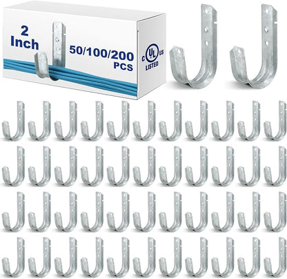 Gisafai 200 Cable Support J Hook, Cable Hooks by Gisafai