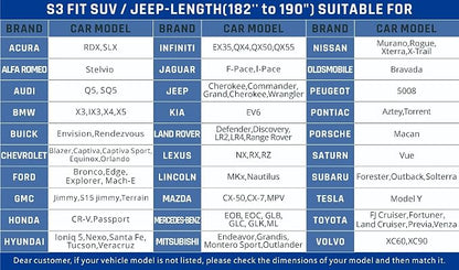 6 Layer Heavy Duty SUV Car Cover Waterproof All Weather Protection - Image 7