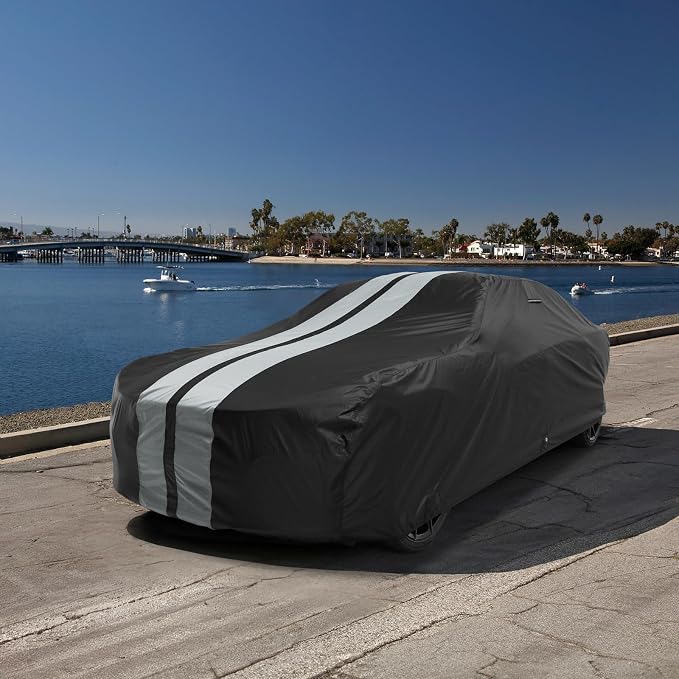 iCarCover Custom Car Cover for Buick Century 2-Door, 4-Door Waterproof - Image 7