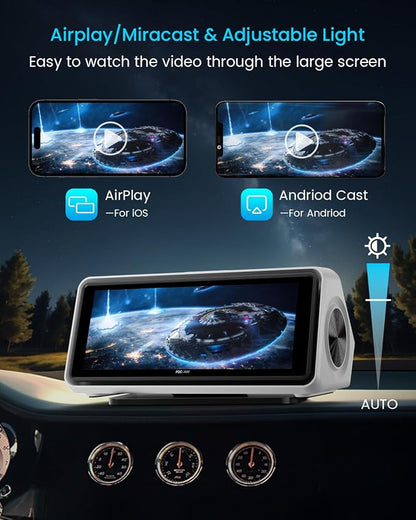 Portable Apple Carplay Screen for Car, Touch Screen - Image 4