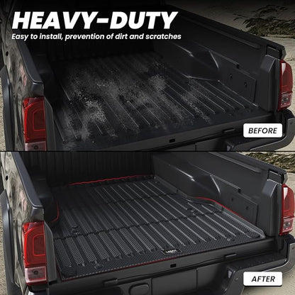 LASFIT Bed Mat for Toyota Tacoma 2023 2022 2021 2020 2019-2005 Truck Bed 5 ft - Image 4