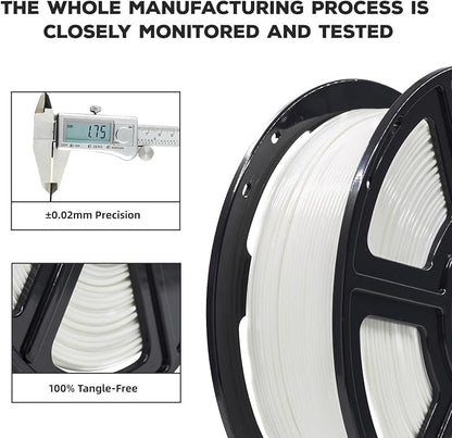 FLASHFORGE PLA Filament 1.75mm, 3D Printer Filament 1kg Spool, Dimensional - Image 3
