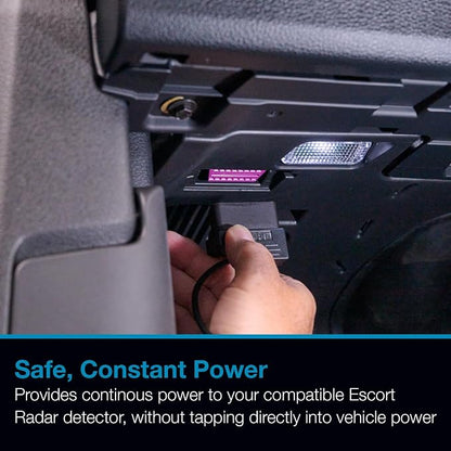 Escort Radar Detector Power Cord, OBDII to RJ11 Cable Radar Detectors: MAX 360 - Image 6