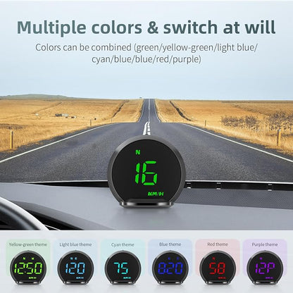 ACECAR Digital GPS Speedometer New HUD Car Head Up Display LCD Display - Image 2