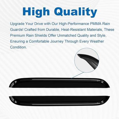 Window Rain Guards Compatible - Image 2