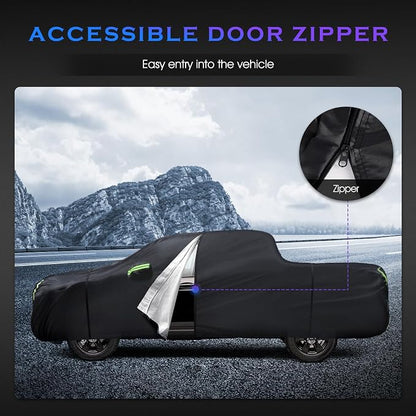 Car Cover Custom Fit for Honda Ridgeline 2006-2024, 6 Layers Truck Cover - Image 5