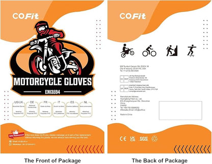 COFIT Motorcycle Gloves Breathable, Touchscreen Motorbike Gloves Anti-Slip - Image 6