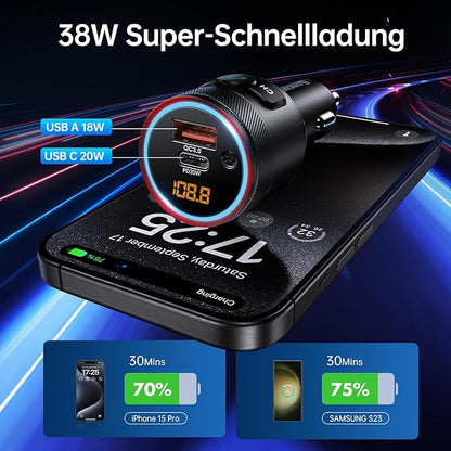 Syncwire Bluetooth 5.4 FM Transmitter - Image 4