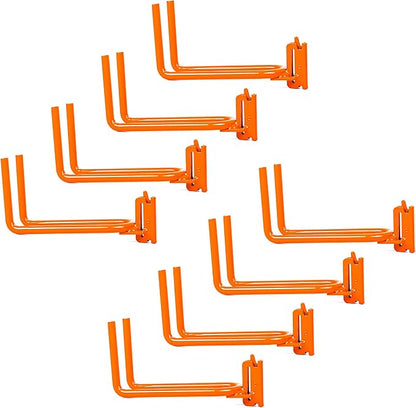 8-Pack Heavy Duty E-Track Shovel/Tool Hanger, Warehouse by AUTOSwpozo
