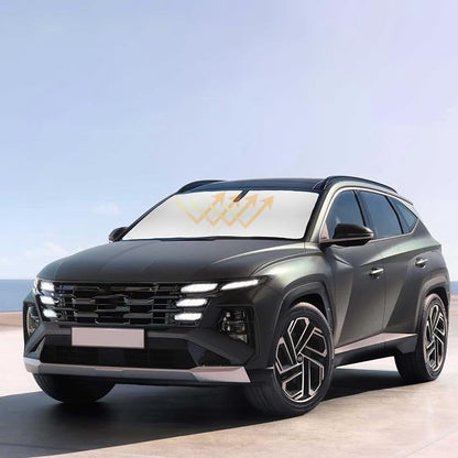 Sun Shade for Tucson Windshield Sunshades for 2022-2024 2025 2026 Tucson for by SLOGENTO