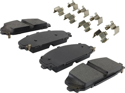 Premium Semi-Metallic Front Brake Pads Compatible - Image 2