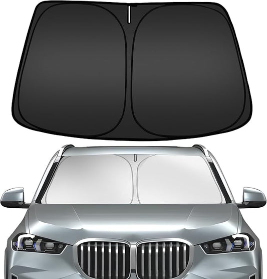 ARISMOTOR Windshield Sun Shade for BMW X5 2019-2025, Custom Fit Foldable Front by ARISMOTOR