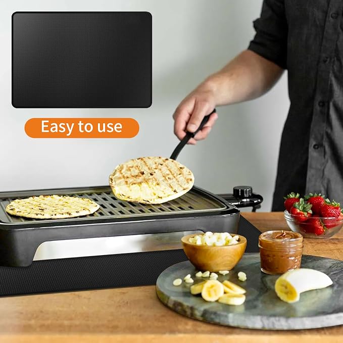 Heat Resistant Grill Mat, 15 x 18 inches Double-sided fireproof and waterproof - Image 6