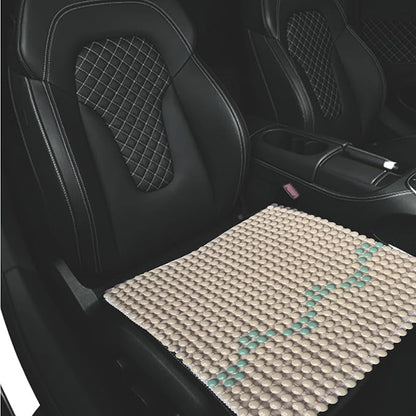 HOMREST Beaded Car Seat Cushion 19x19 Massage Ceramic Seat Cover - Image 4